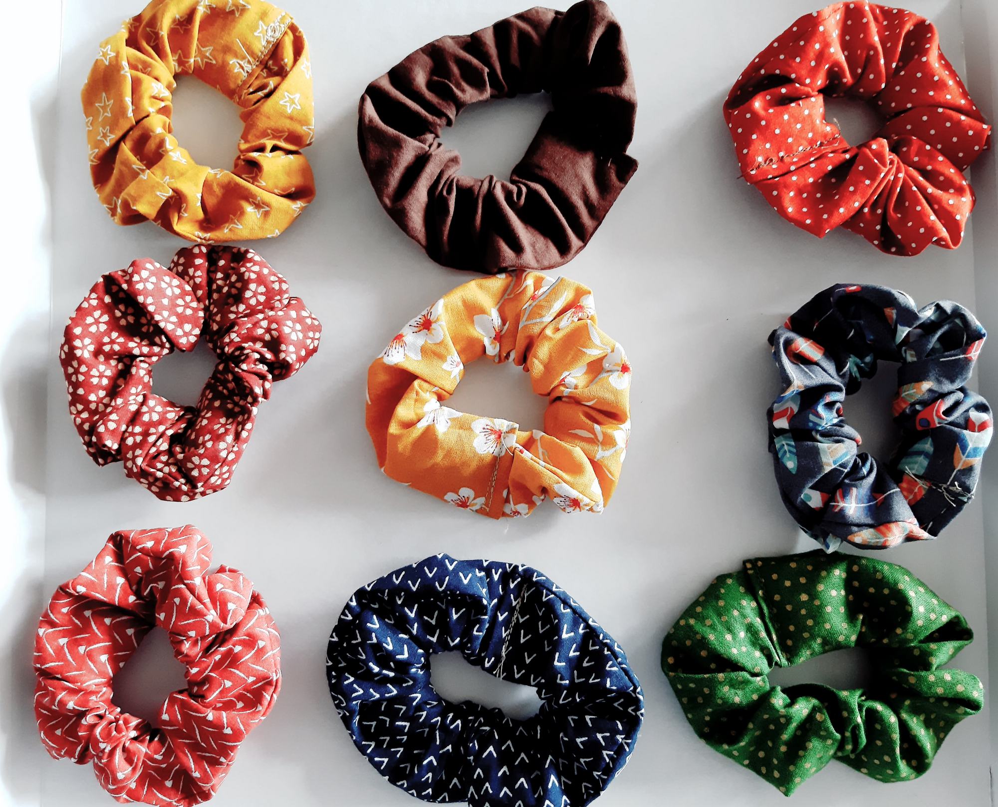 Gumice za kosu Scrunchie gumice