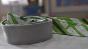 how to sew open end straps