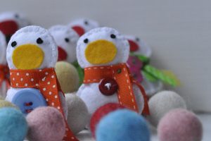 snješko - ukras od filca