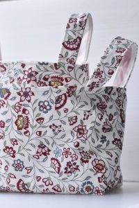 IKEA fabrics flower basket