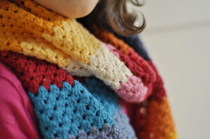 Pamučni šal - mustra