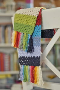 Pamučni šal - mustra