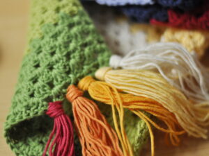 Pamučni šal - mustra