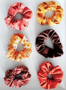 Gumice za kosu Scrunchie gumice